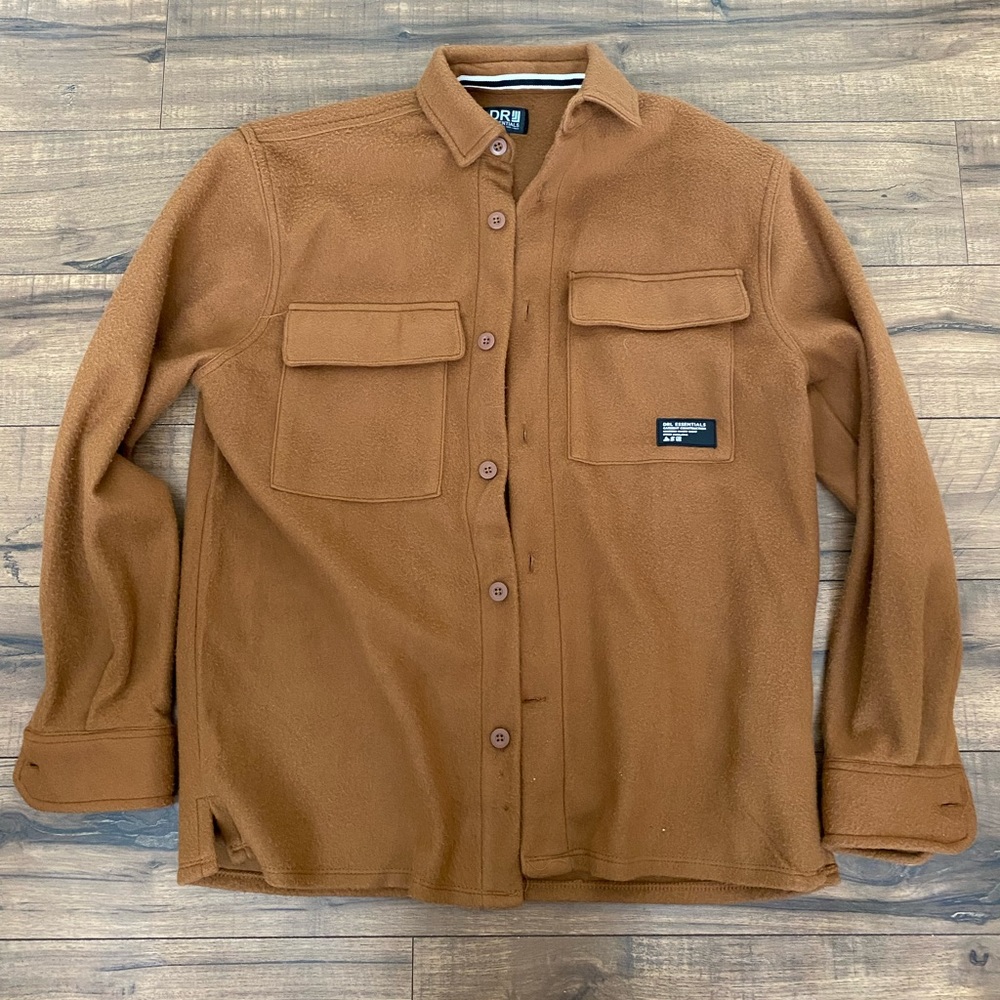 DRL Essentials cozy button up jacket